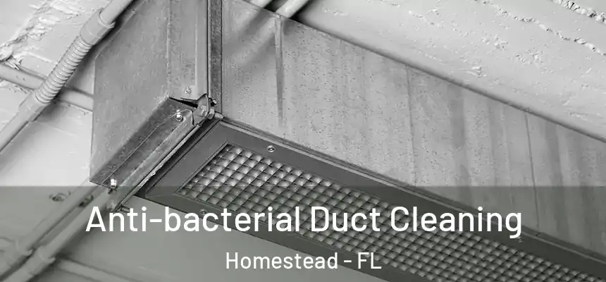  Anti-bacterial Duct Cleaning Homestead - FL